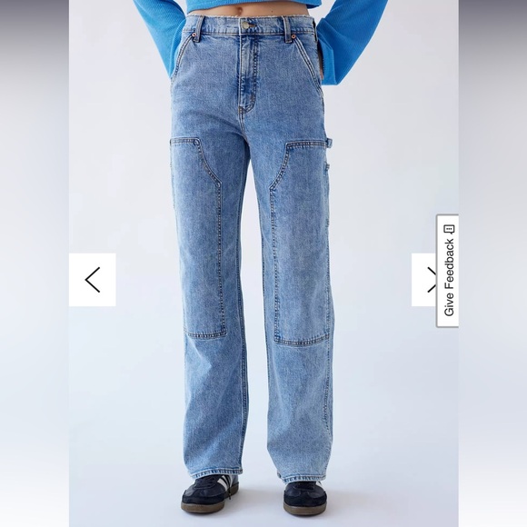 Daze Denim - Daze Utility Carpenter Wide Leg Sz 29